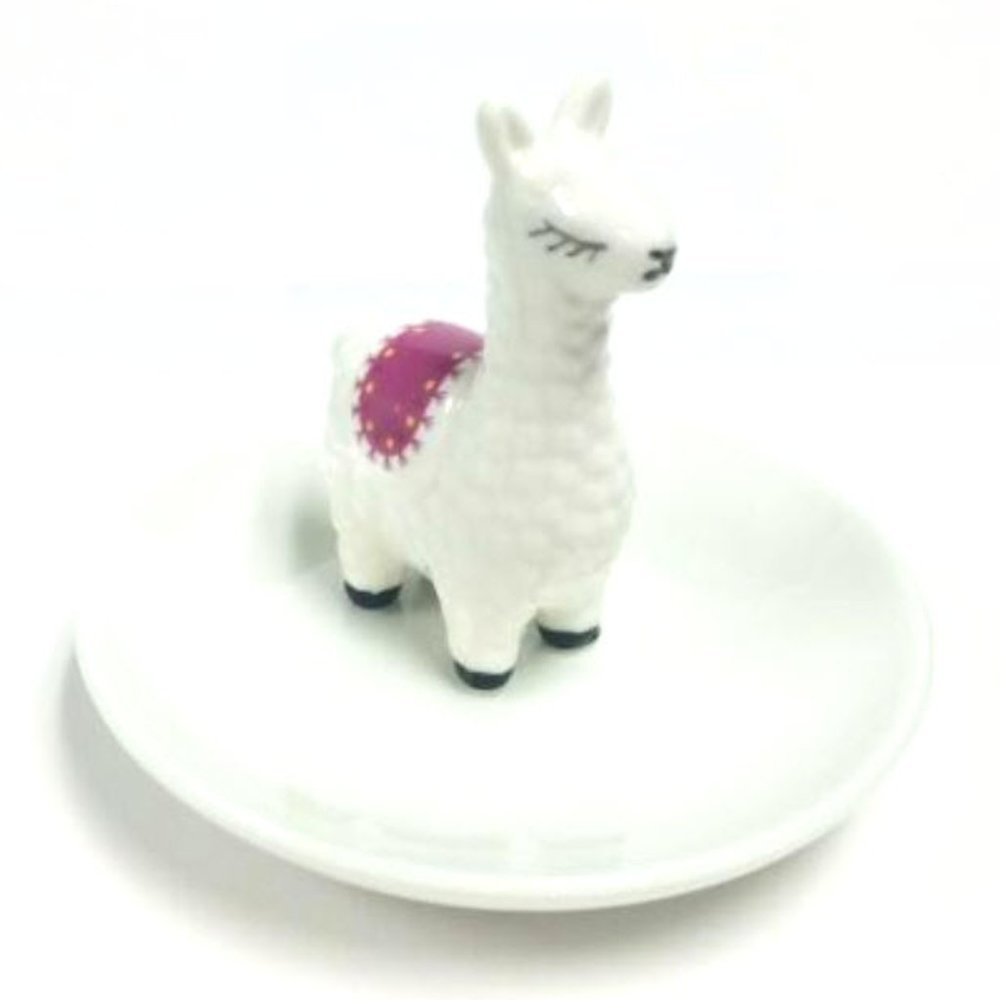 Decorative Llama Ring & Jewerly Trinket Dish - Picture 3 of 7